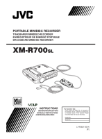 JVC XMR-700-SL-Owners-Manual 